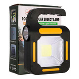 Linterna De Mano Multifuncion Led Panel Solar Powerbank Usb