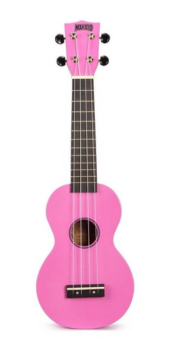 Ukulele Soprano Acústico Mahalo Arco Íris Mr1pk Rosa Pink