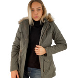 Parka Campera Gabardina Corderito Interior Envio Gratis Mod2