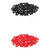' 108pcs / Set Abs Reemplazo Para Mecánico (negro + Rojo)