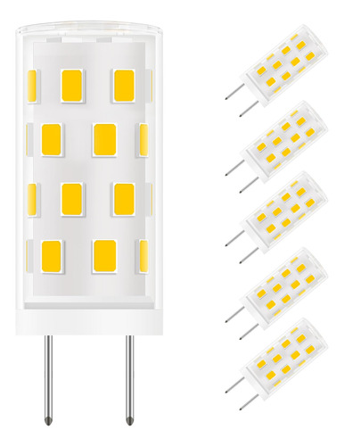 Bombilla Led Gy6.35 De 5 W, T4 Jc Tipo 12 V 50 W Equivalente