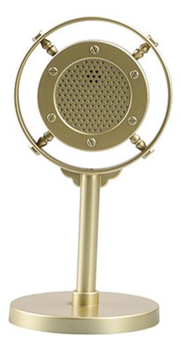 Mini Micrófono Modelo Retro Props Instrumento Musical