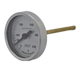 Pirometro Freidora Standard Termometro Rosca 1/4 350 °