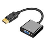 Cable Adaptador De Computadora Dp A Vga Hd, Displayport A