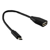 Cable Adaptador Otg Usb C 3.1  Macho A Hembra Usb 1° Mg Htec