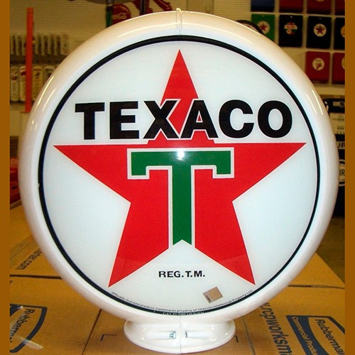 Bochas De Surtidores De Combustible Antiguo Texaco Bo-02