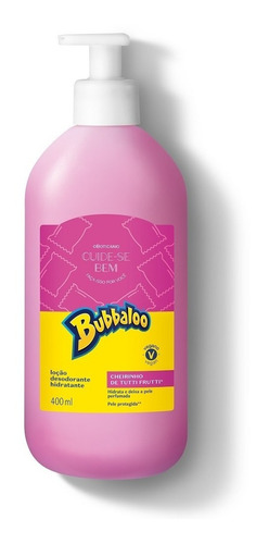 Boticário® - Hidratante Bubbaloo Tutti Frutti 400ml