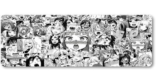 Mousepad Xxl 80x30cm Cod.597 Chicas Anime Ahegao