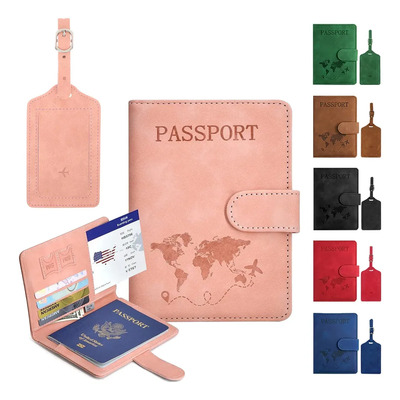Porta Pasaporte Funda Protectora Espacio Para Visa Rfid Viaj | MercadoLibre