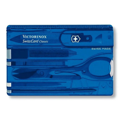 Swisscard Classic Victorinox Azul Transparent - Electromundo | Meses sin interés