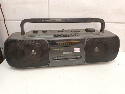 N°2126 Antigo Rádio Gravador Semivox - Não Funciona