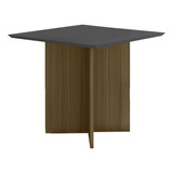 Mesa De Jantar Quadradra 90x90 J00371 Carvalho Grafite Pln