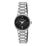 Reloj De Cuarzo Citizen Para Mujer, Acero Inoxidable, Tono