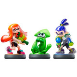 Inkling Girl, Squid, Boy Pack Splatoon Amiibo