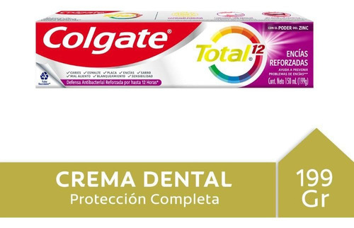 Pasta Dental Colgate Total 12 Encías Reforzadas 150ml