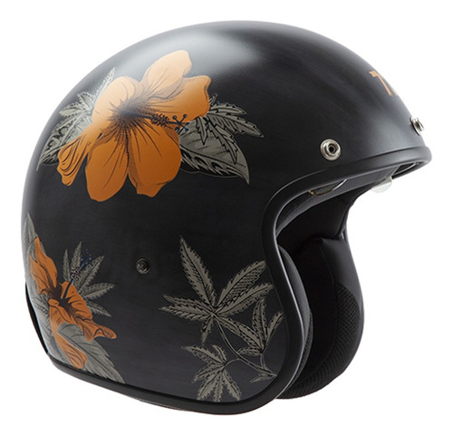 Casco Abierto Hawk 721 Ohana Satinado Para Moto Ram