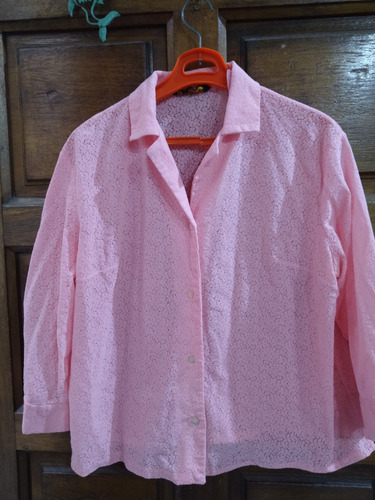 Camisa Rosa Retro Vintage 