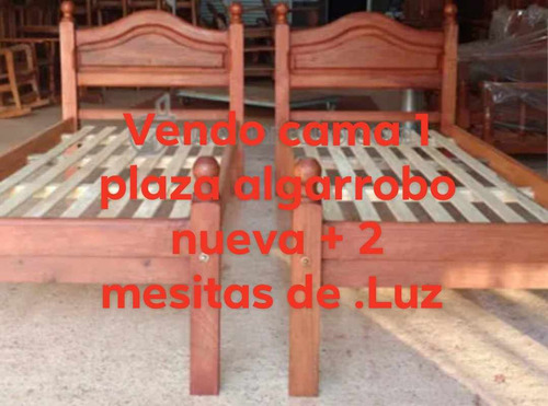 1 Plaza Cama Algarrobo 