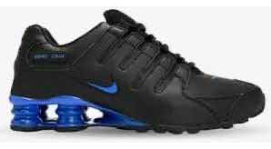 Nike Shox Nz Black And Blue Original 27.5 Cm 9.5 Usa