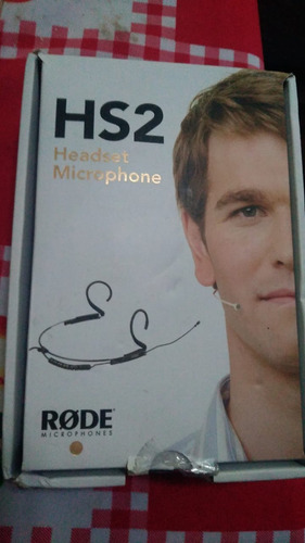 Micrófono Diadema Rode Hs2 Clip Trs 3.5 Mm