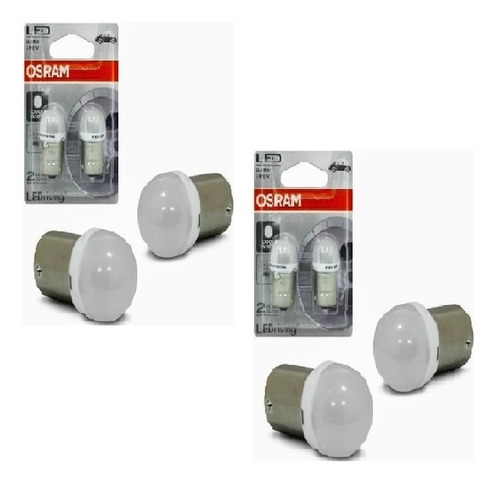 Lámparas Led Osram Giro Motos Blanco/frio 1 Polo Pata Pareja