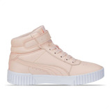 Tenis Para Mujer Puma Carina 2.0 Mid Color Rosa Claro - Adulto 25 Mx