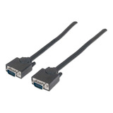 Cable Para Monitor Svga Manhattan 311748, 3m, Negro