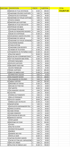 Lote De Maquillaje Nuevo