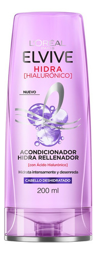 Acondicionador Elvive Hidra Hialurónico Rellenador X 200 Ml