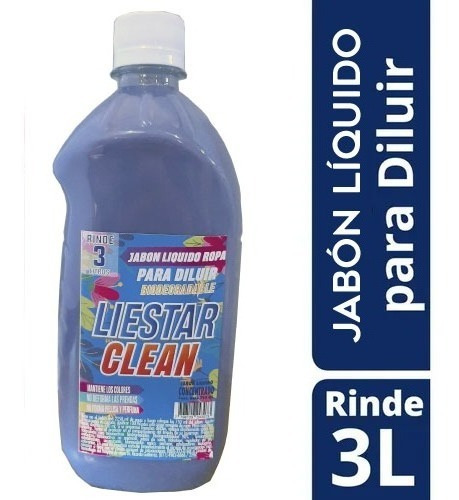 Jabon Liquido Concentrado Diluir Rinde 3litros Biodegradable