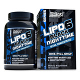 Nutrex Lipo 6 Black Night Time Ultra Concentrado (30 Caps) Sabor Neutro