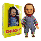 Chucky Muñeco Figura 38 Cms Original Mezco Con Sonidos