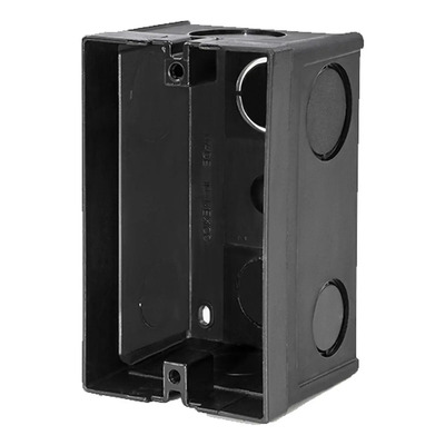 Chalupa De Plástico 6 Puntos De Sujeción Color Negro | MercadoLibre
