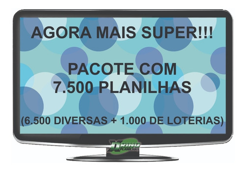 2600 Planilhas Em Excel - Super Pacote 100% Editável