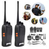 Kit Par 2 Radio Baofeng 777s Walk Talk Comunicador 16 Canais