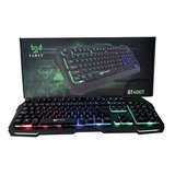 Teclado Gamer Tech Gt400t/jaltech/resistente A Salpicaduras