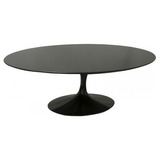 Mesa Jantar Tulipa Saarinen Oval 140x 80 Cm Tampo Em Laca