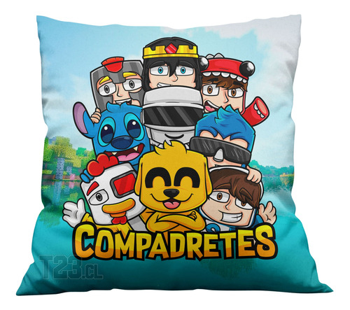 Cojín Los Compadretes - Compas