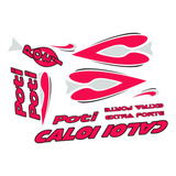 Antigo Grafismo Bicicleta Caloi Poti Mod 2