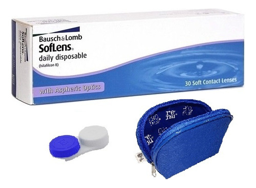 Lente De Contato Soflens Daily Uso Diário 30 Un. Bausch Lomb