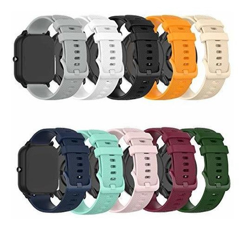 Correa De Reloj - Compatible With Rtako Smartwatch Bands Col