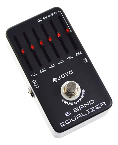 Joyo Jf-11 Pedal Eq De 6 Bandas Pedal De Guitarra Ecualizado