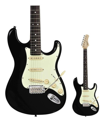 F.e. | Guitarra Strato Tagima T-635 Classic Bk Df/mg Black