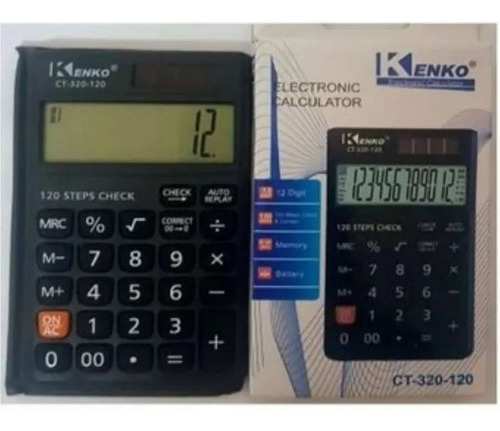 Calculadora Tipo Comercial 10 Dígitos 6 Funciones Estuche 