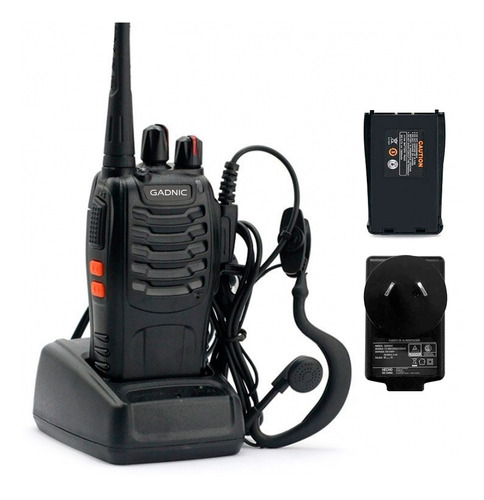 Handies Walkie Talkie Radio Uhf 16canales Manoslibres Gadnic