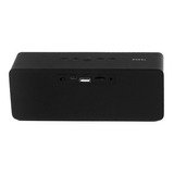 Parlante Bluetooth Tedge 6w Inalámbrico Clásico Negro 