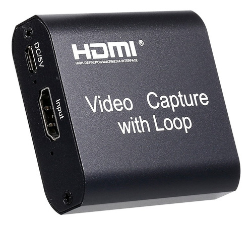 Tarjeta De Captura De Vídeo Hd Con Bucle De Salida Hd A Usb