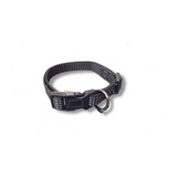 Collar Para Perros 30 - 45cm Reflectivo Extensible Rascals S Color Negro