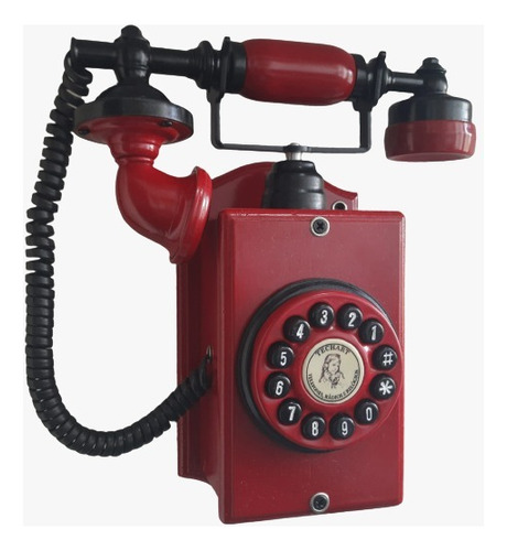 Telefone Antigo Retrô Vintage Funciona Como Interfone