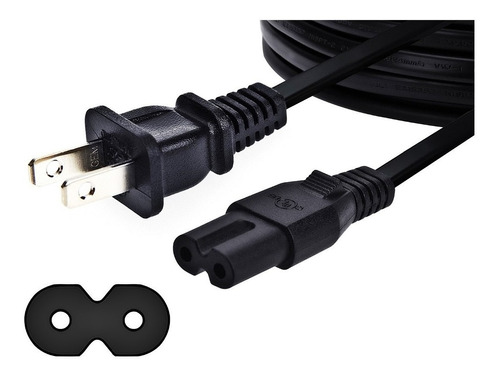 Cable De Poder Compatible Con Ps4 Ps3 Ps2 Xbox One S